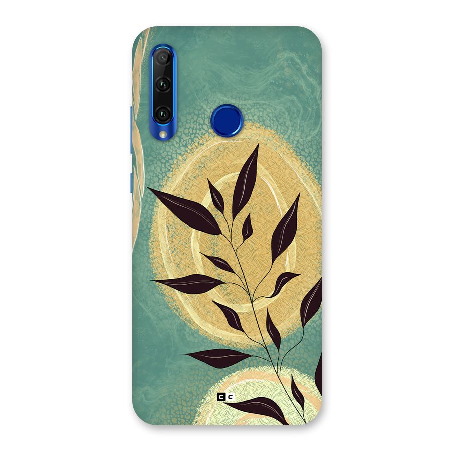 Vintage Leaf Art Back Case for Honor 20i