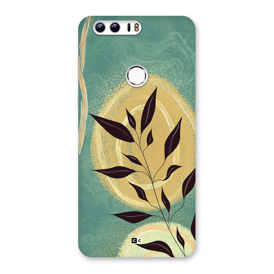 Vintage Leaf Art Back Case for Honor 8