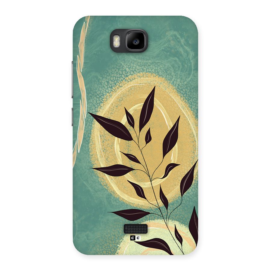 Vintage Leaf Art Back Case for Honor Bee