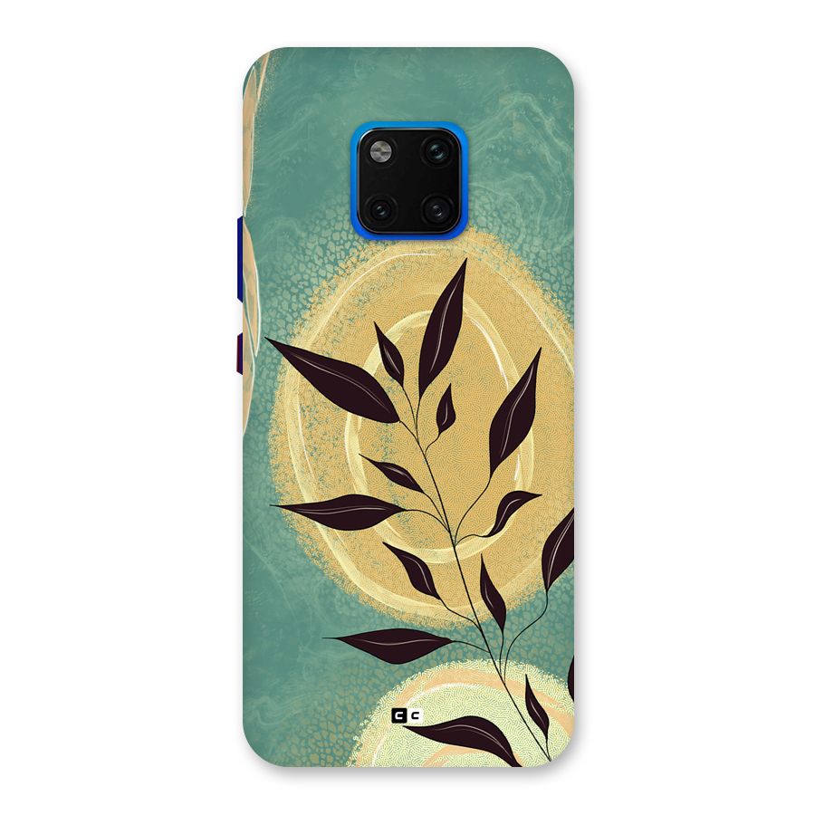 Vintage Leaf Art Back Case for Huawei Mate 20 Pro