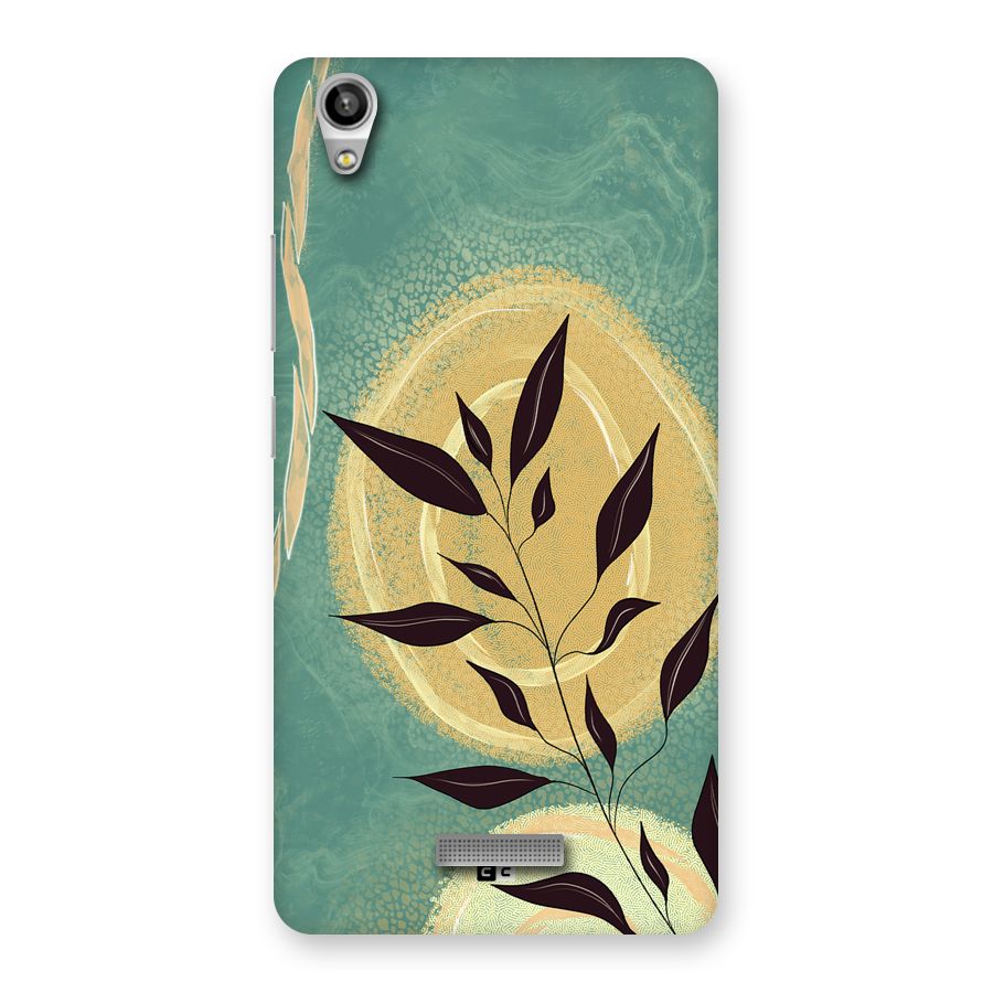 Vintage Leaf Art Back Case for Lava Pixel V1