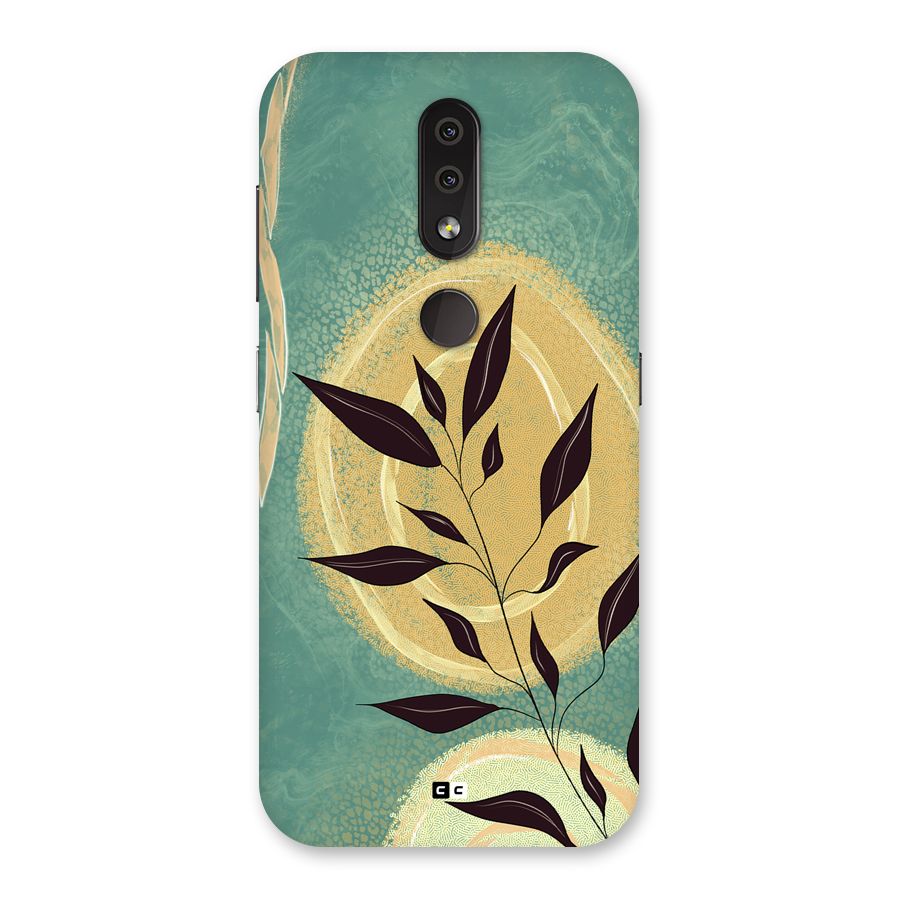 Vintage Leaf Art Back Case for Nokia 4.2