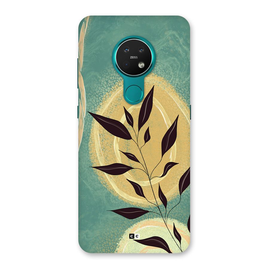 Vintage Leaf Art Back Case for Nokia 7.2