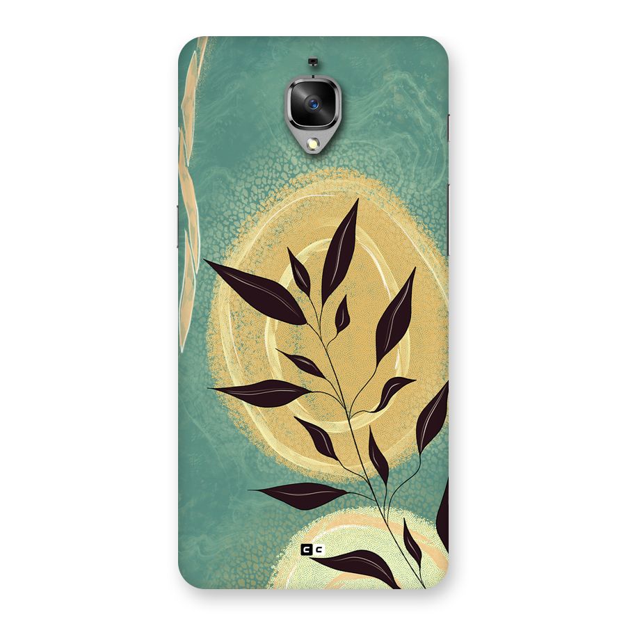 Vintage Leaf Art Back Case for OnePlus 3