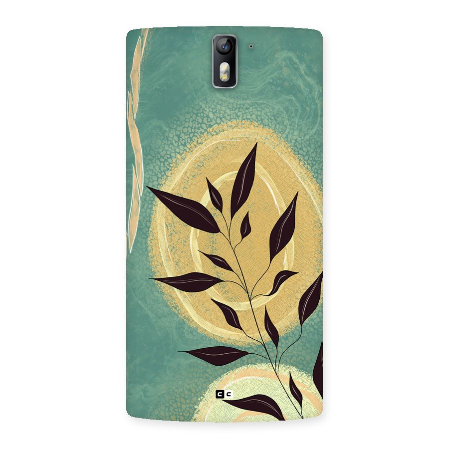 Vintage Leaf Art Back Case for OnePlus One