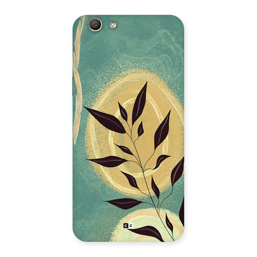 Vintage Leaf Art Back Case for Oppo A59