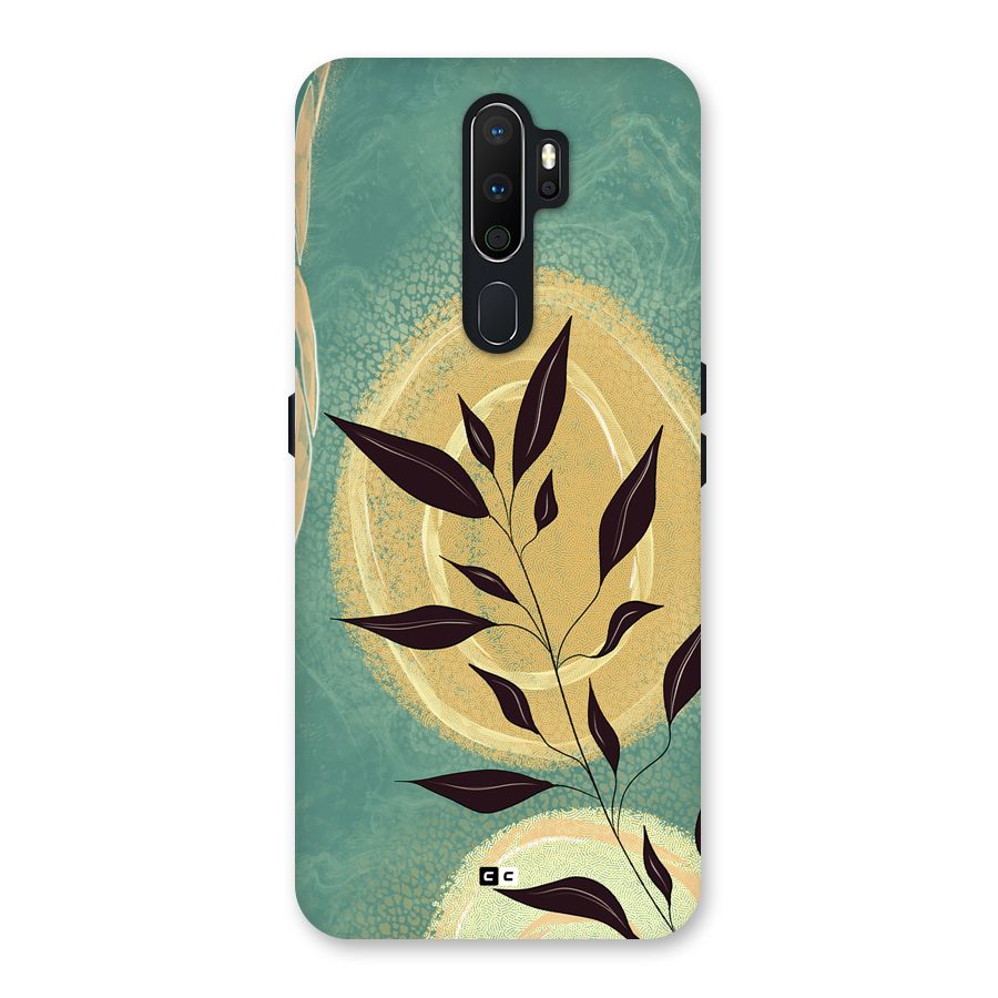 Vintage Leaf Art Back Case for Oppo A5 (2020)