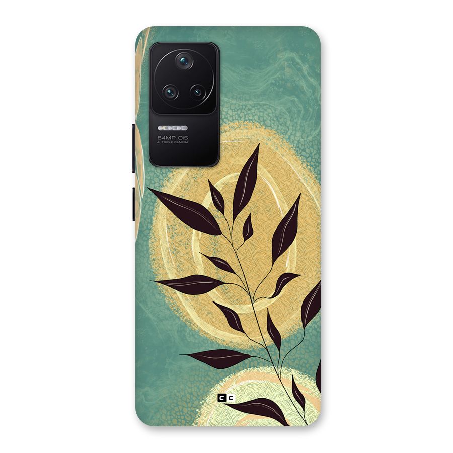 Vintage Leaf Art Back Case for Poco F4 5G