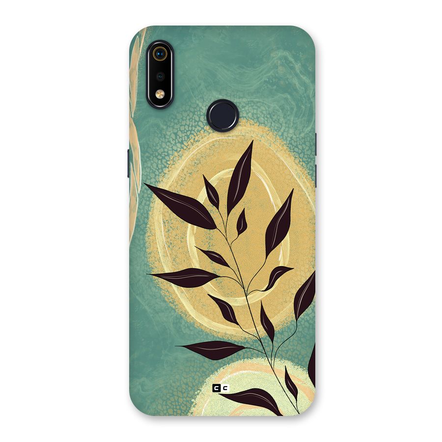 Vintage Leaf Art Back Case for Realme 3i