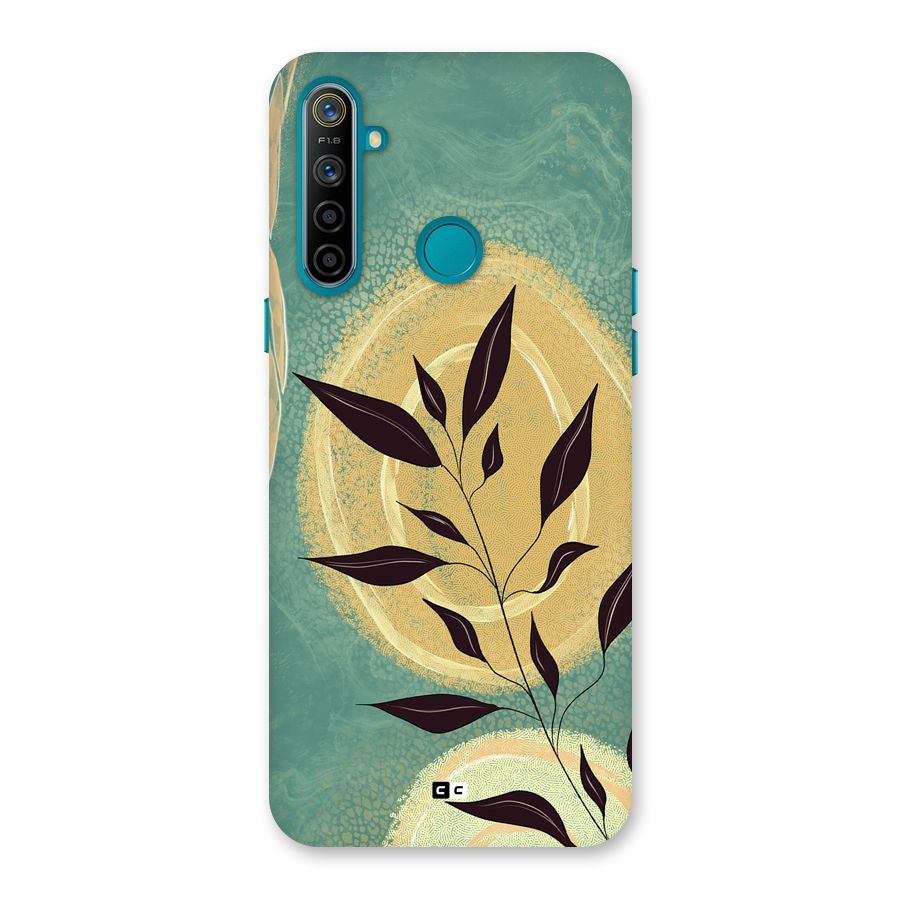 Vintage Leaf Art Back Case for Realme 5i