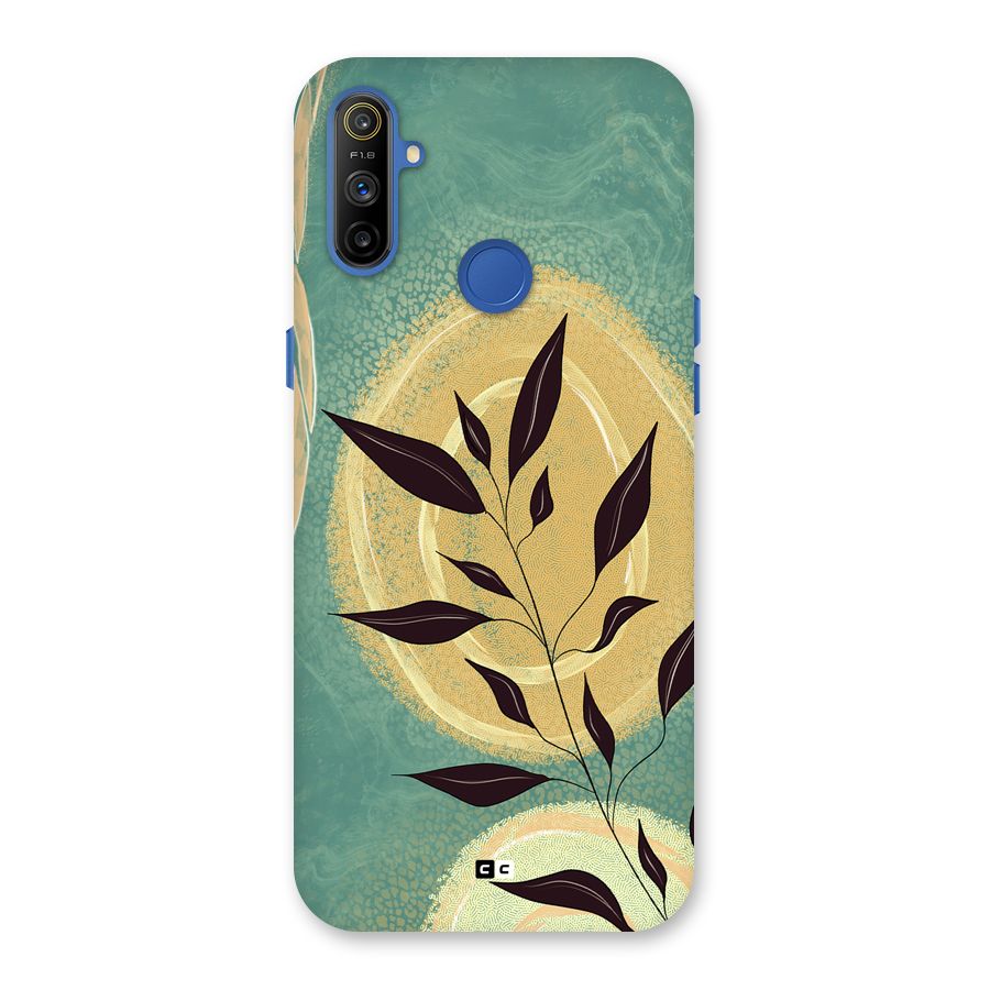 Vintage Leaf Art Back Case for Realme Narzo 10A