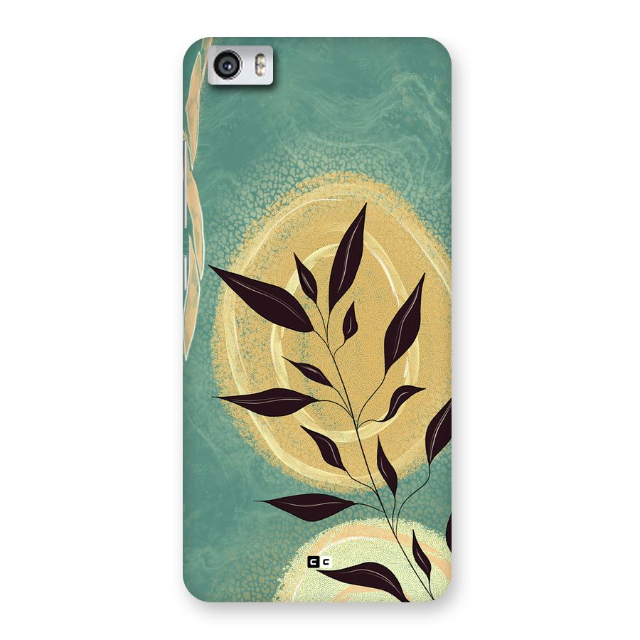 Vintage Leaf Art Back Case for Redmi Mi 5