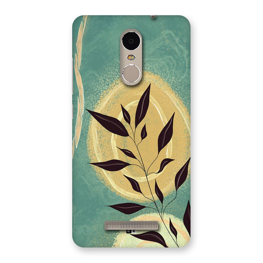 Vintage Leaf Art Back Case for Redmi Note 3