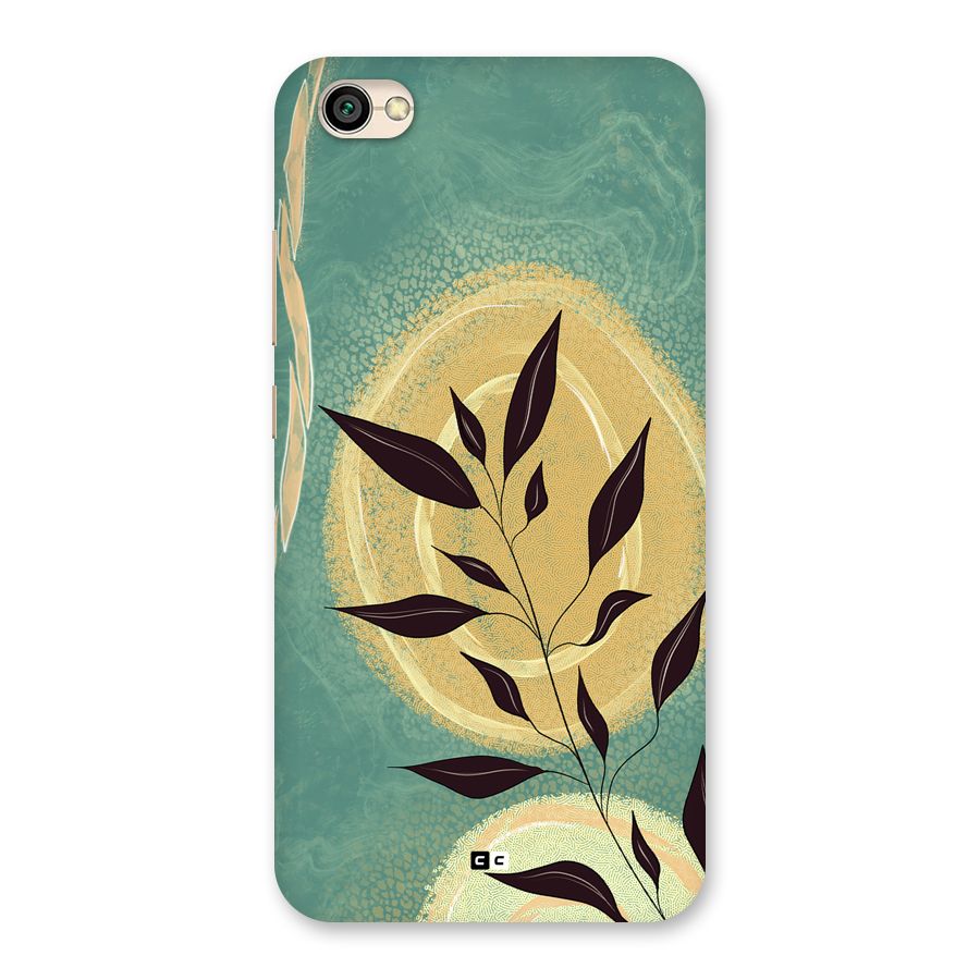 Vintage Leaf Art Back Case for Redmi Y1 Lite