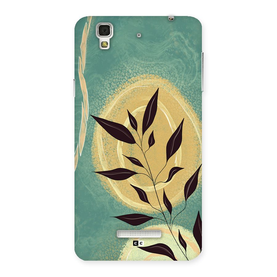 Vintage Leaf Art Back Case for YU Yureka Plus