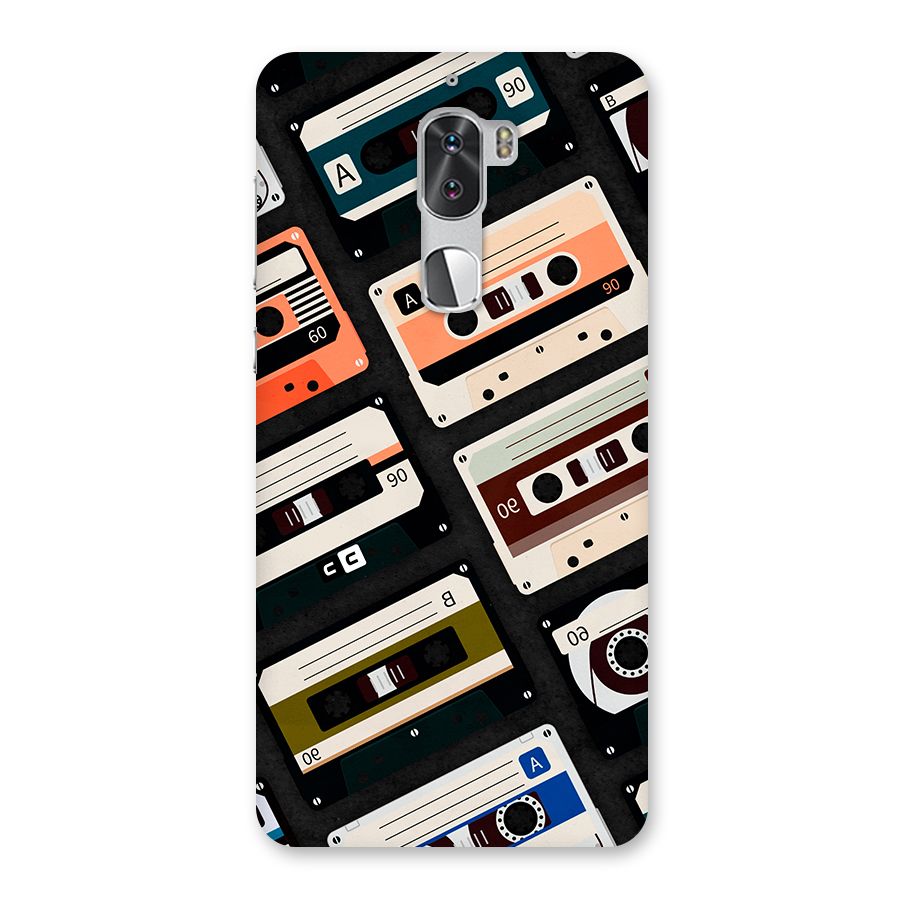 Vintage Retro Cassettes Back Case for Coolpad Cool 1