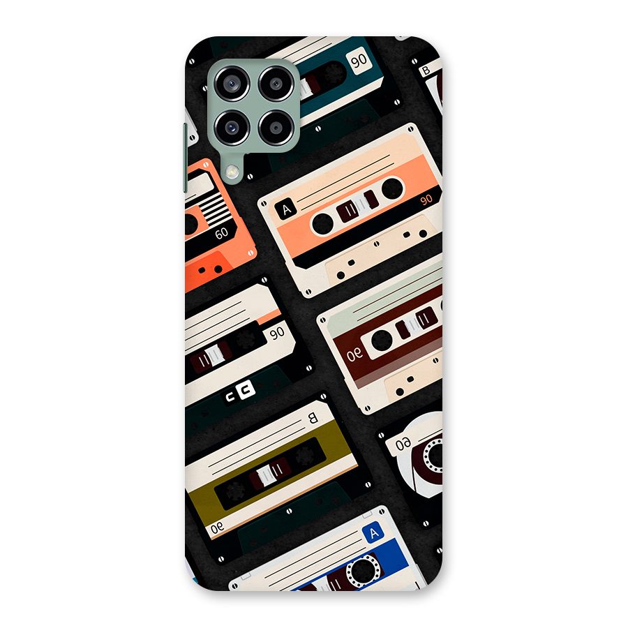 Vintage Retro Cassettes Back Case for Galaxy M33