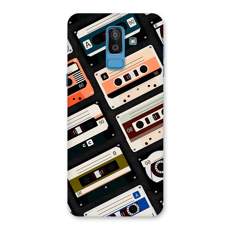 Vintage Retro Cassettes Back Case for Galaxy On8 (2018)