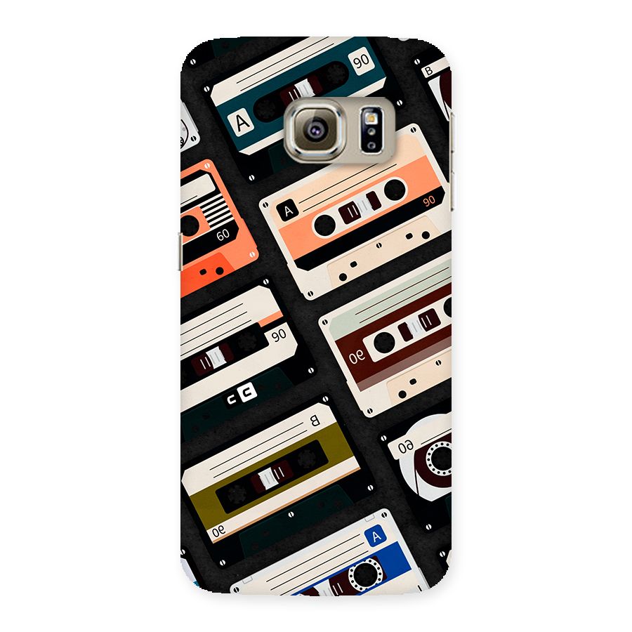 Vintage Retro Cassettes Back Case for Galaxy S6 Edge Plus