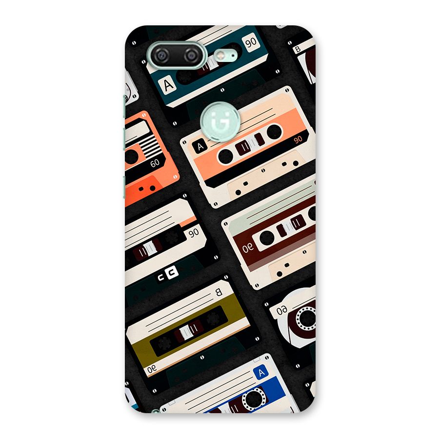 Vintage Retro Cassettes Back Case for Gionee S10