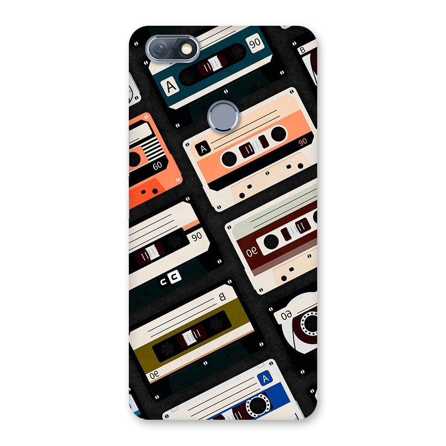 Vintage Retro Cassettes Back Case for Infinix Note 5