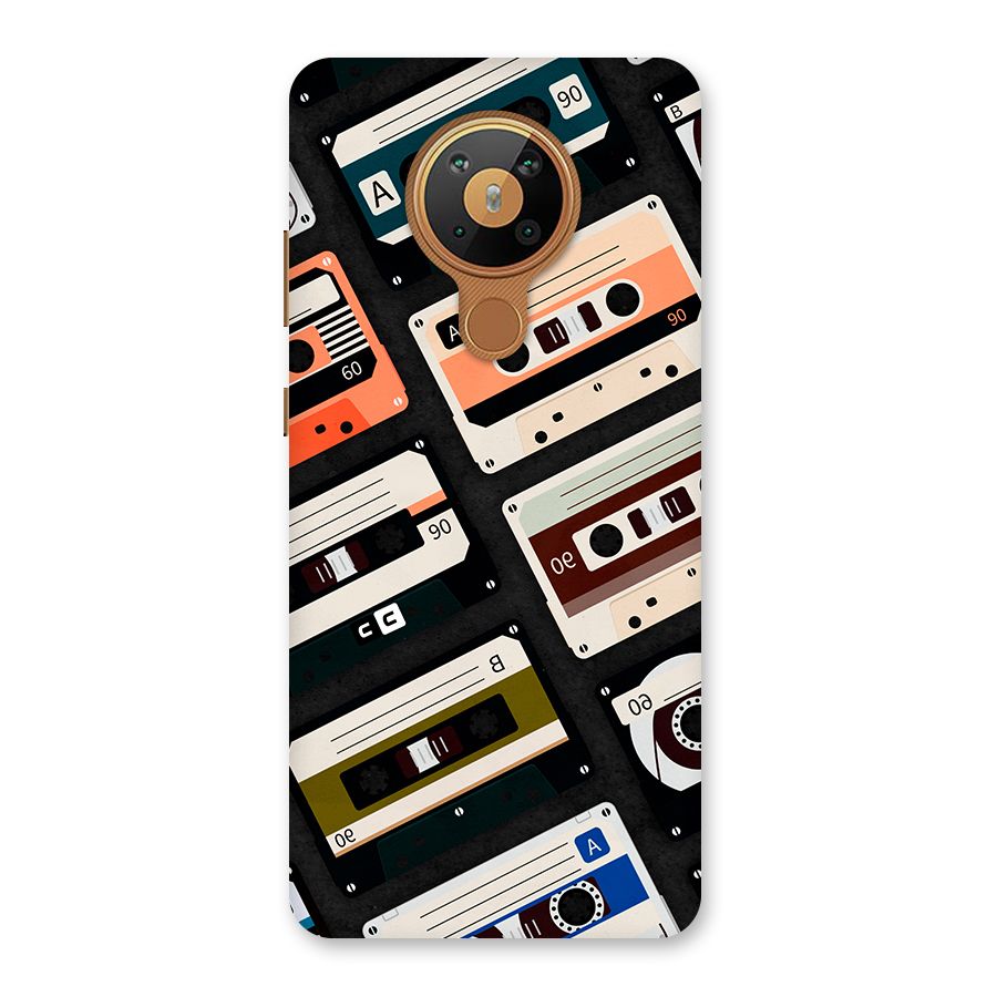 Vintage Retro Cassettes Back Case for Nokia 5.3