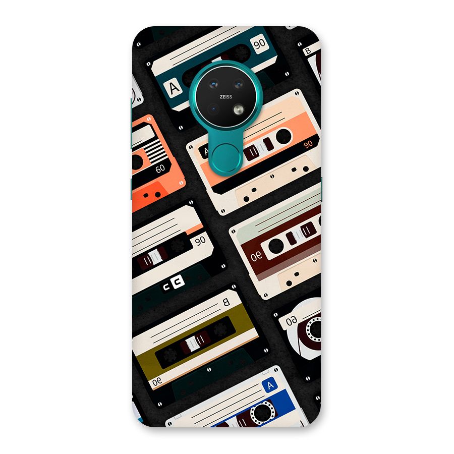 Vintage Retro Cassettes Back Case for Nokia 7.2