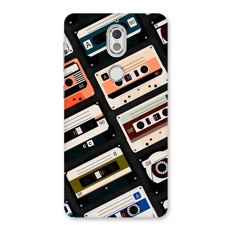 Vintage Retro Cassettes Back Case for Nokia 7