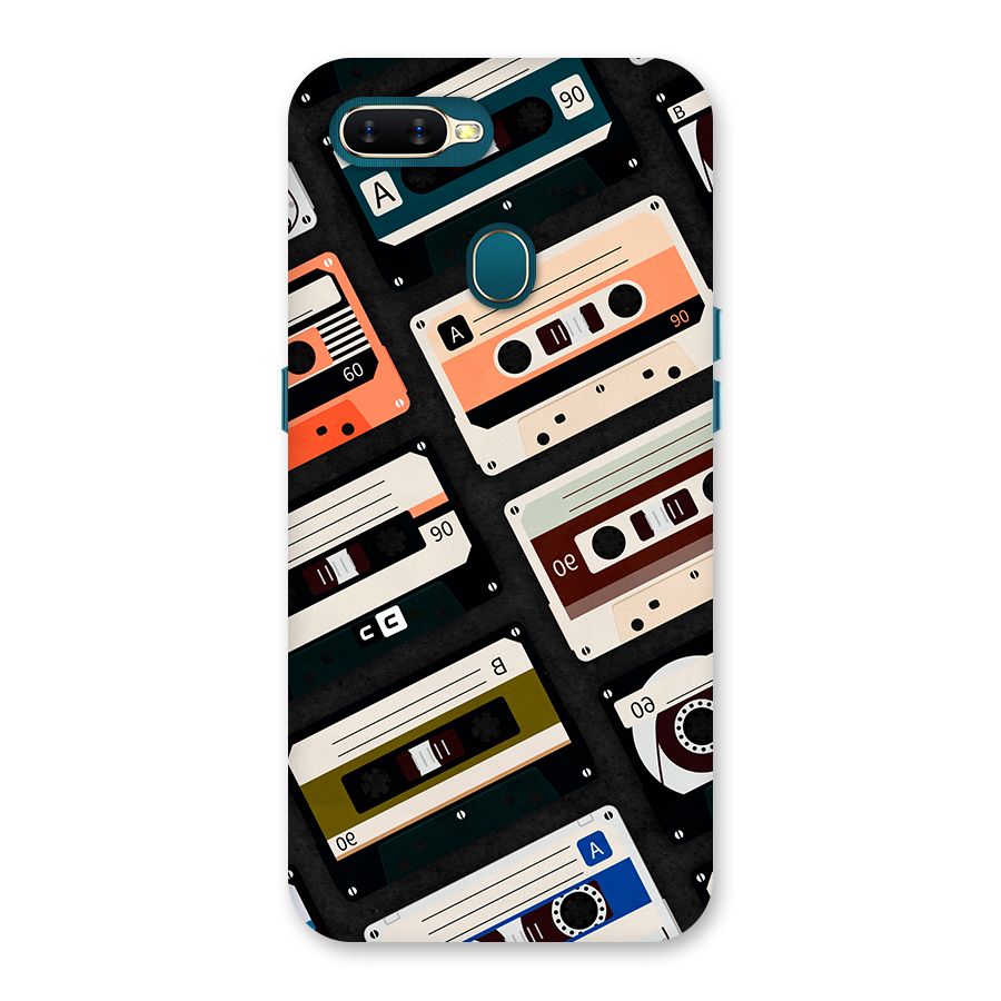 Vintage Retro Cassettes Back Case for Oppo A11k