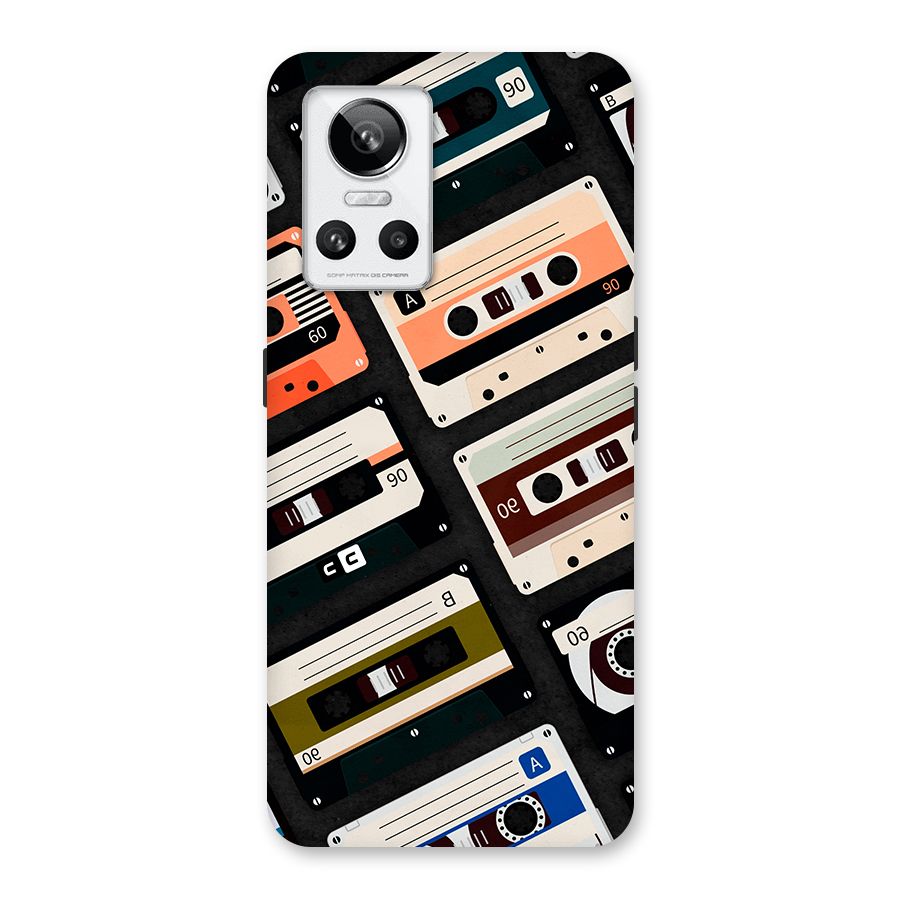 Vintage Retro Cassettes Back Case for Realme GT Neo 3
