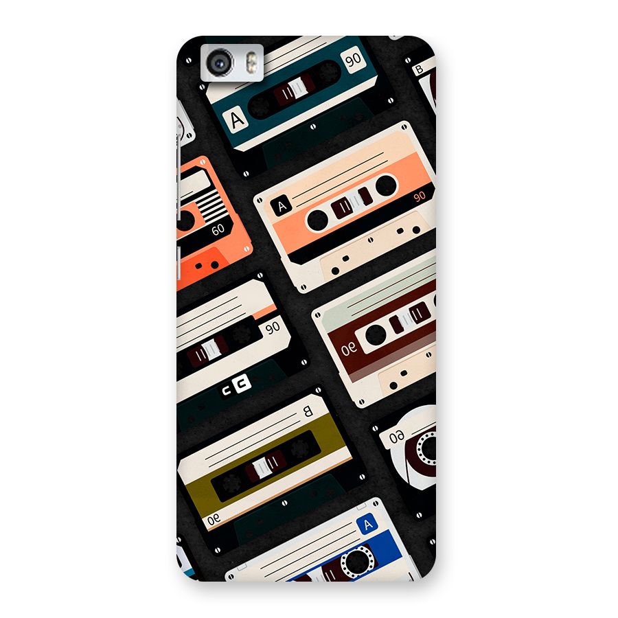 Vintage Retro Cassettes Back Case for Redmi Mi 5