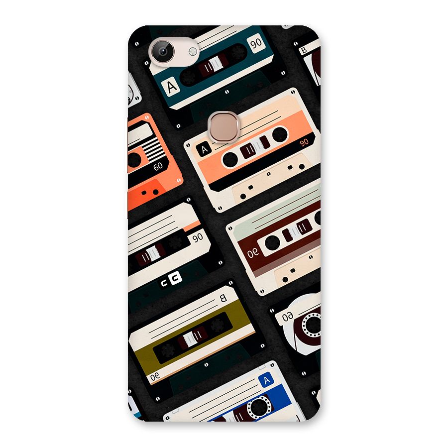 Vintage Retro Cassettes Back Case for Vivo Y83