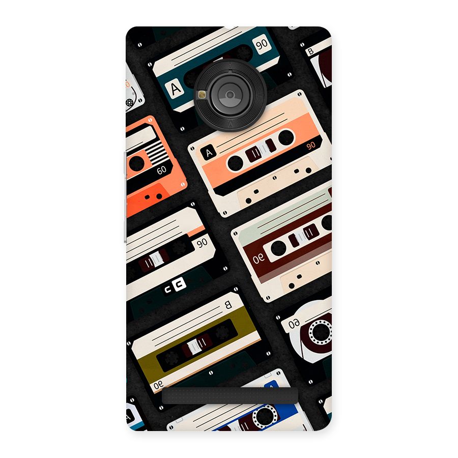 Vintage Retro Cassettes Back Case for Yunique