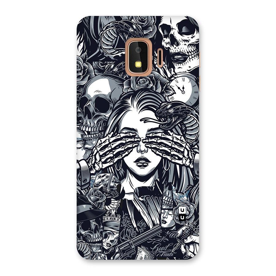 Vintage Skulls and Girl Style Back Case for Galaxy J2 Core
