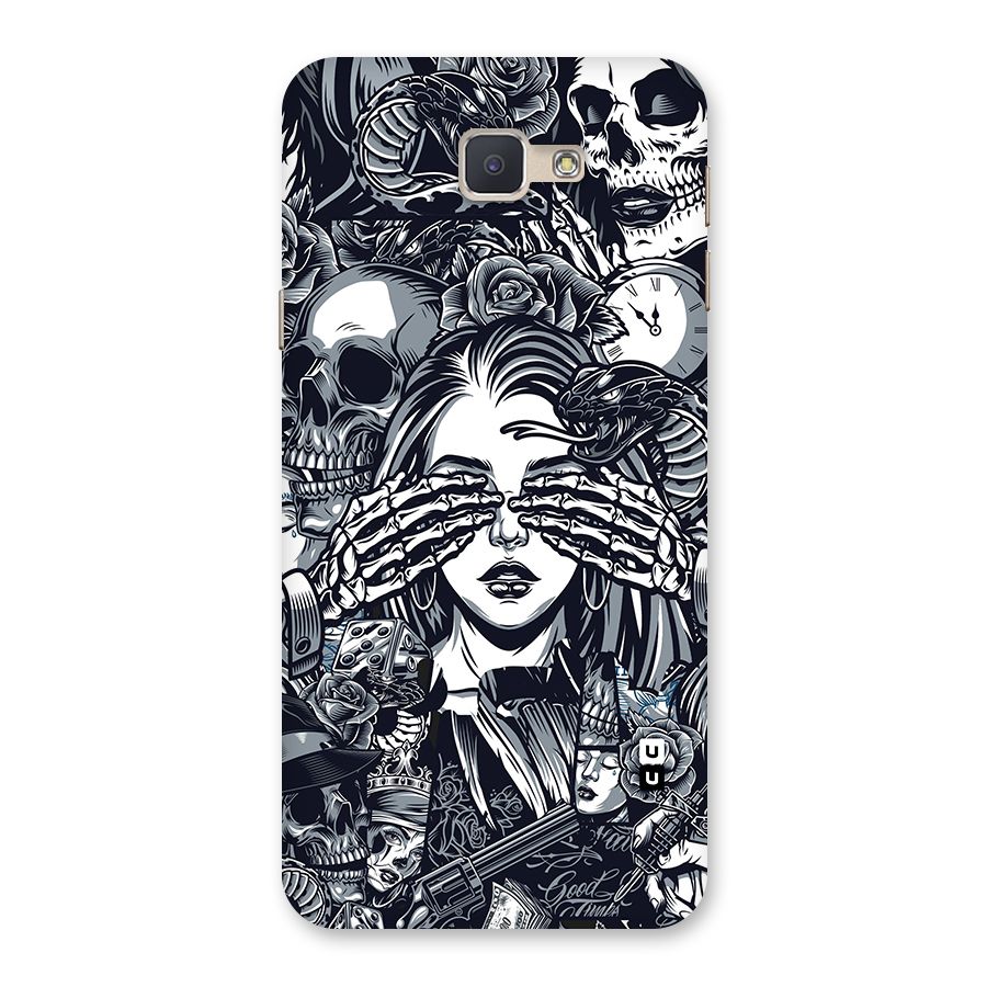 Vintage Skulls and Girl Style Back Case for Galaxy J5 Prime