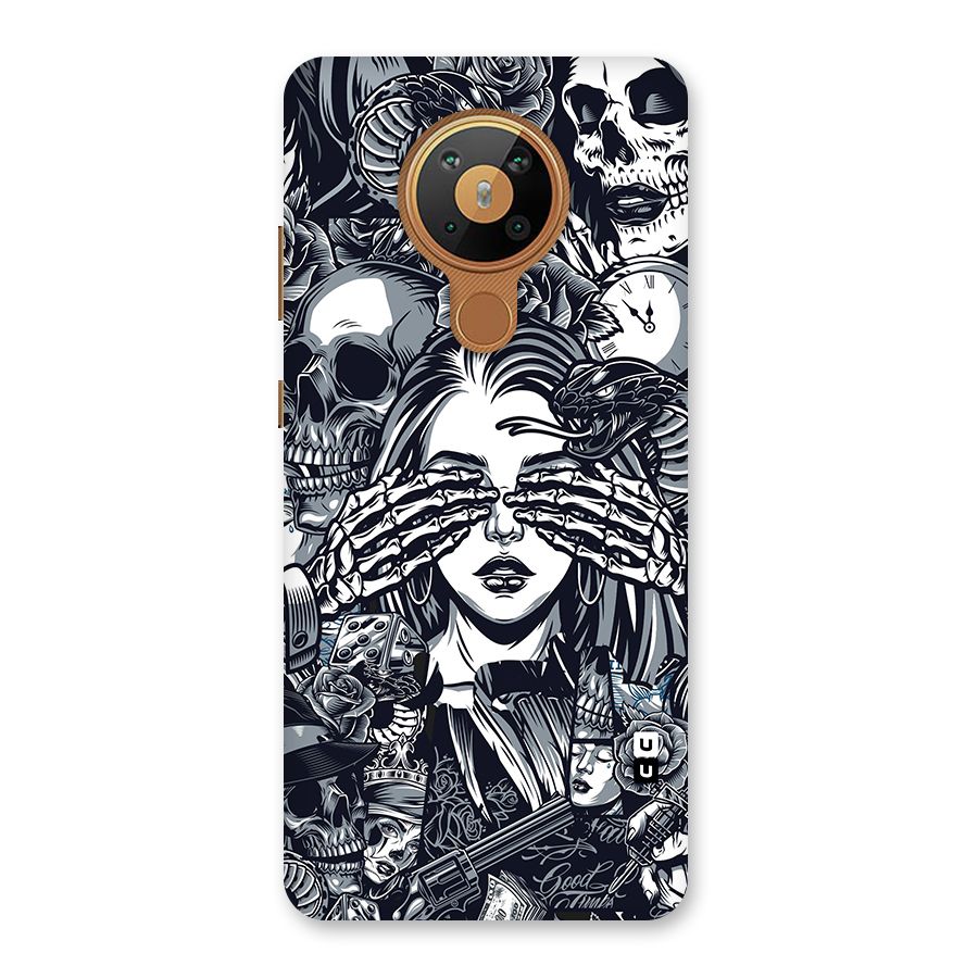 Vintage Skulls and Girl Style Back Case for Nokia 5.3
