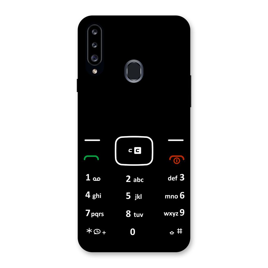 Vintage Smart Phone Back Case for Galaxy A20s