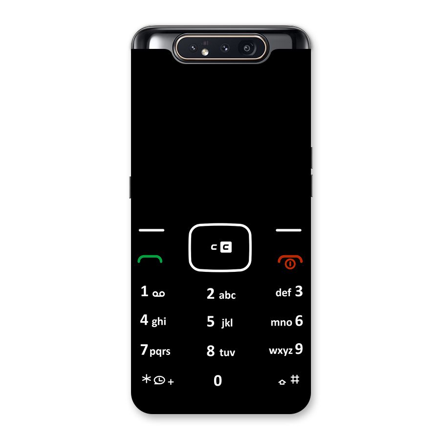 Vintage Smart Phone Back Case for Galaxy A80