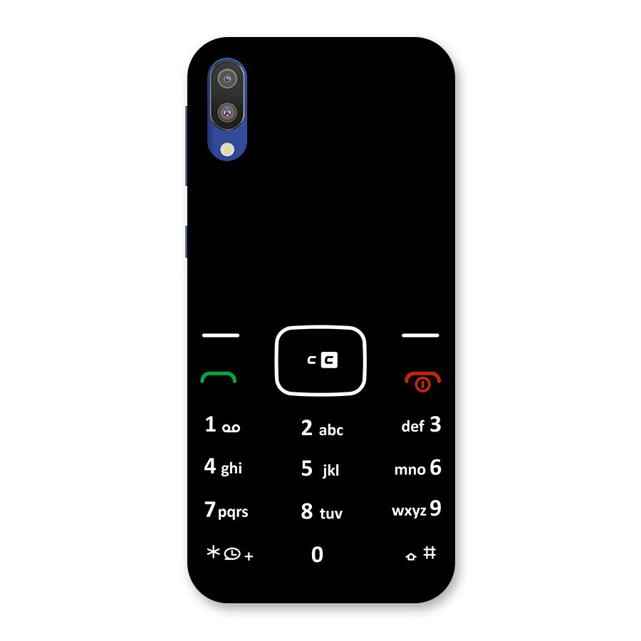 Vintage Smart Phone Back Case for Galaxy M10