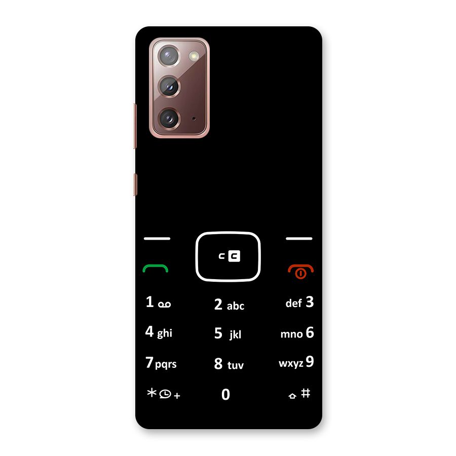 Vintage Smart Phone Back Case for Galaxy Note 20