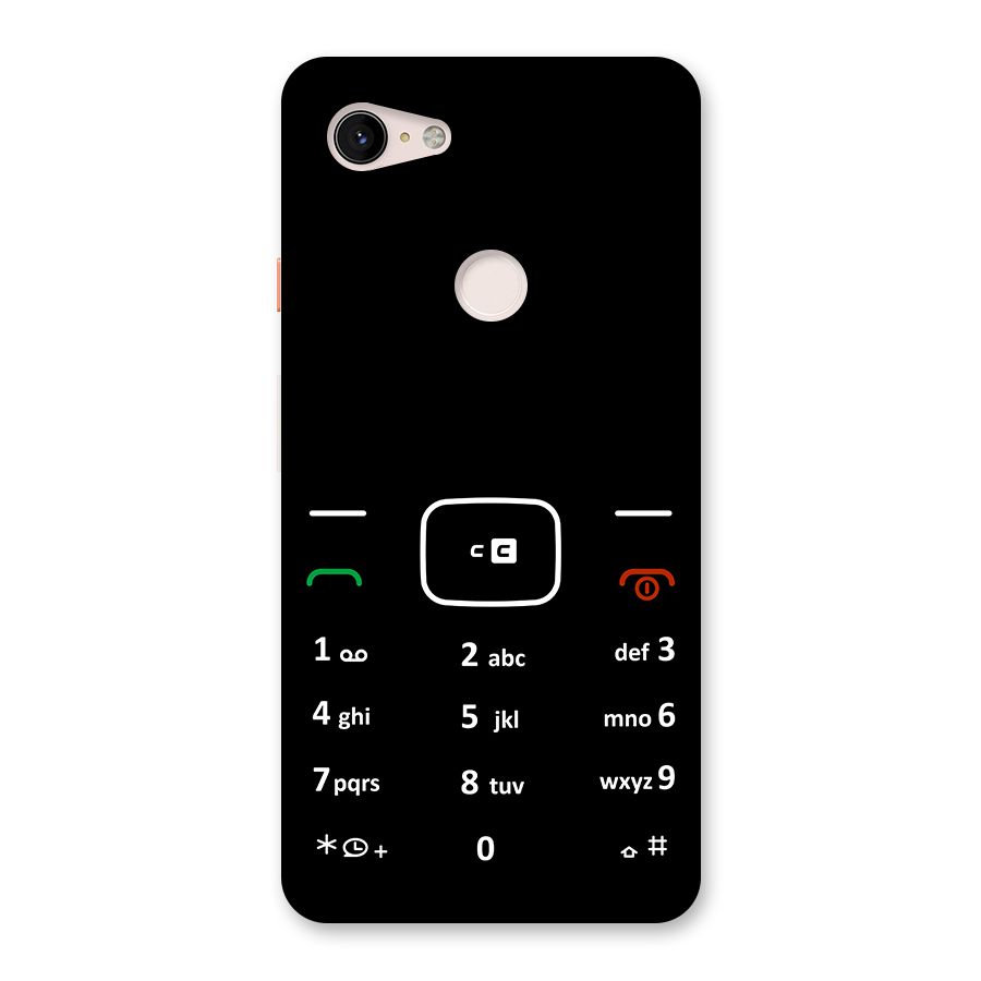 Vintage Smart Phone Back Case for Google Pixel 3 XL