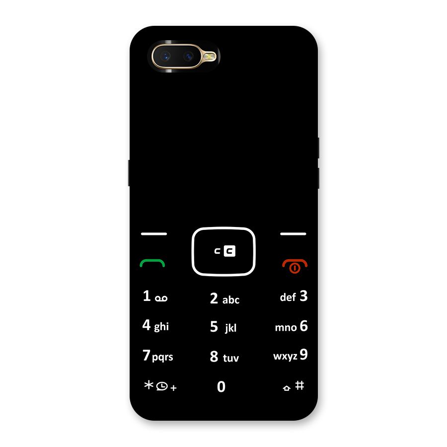 Vintage Smart Phone Back Case for Oppo K1