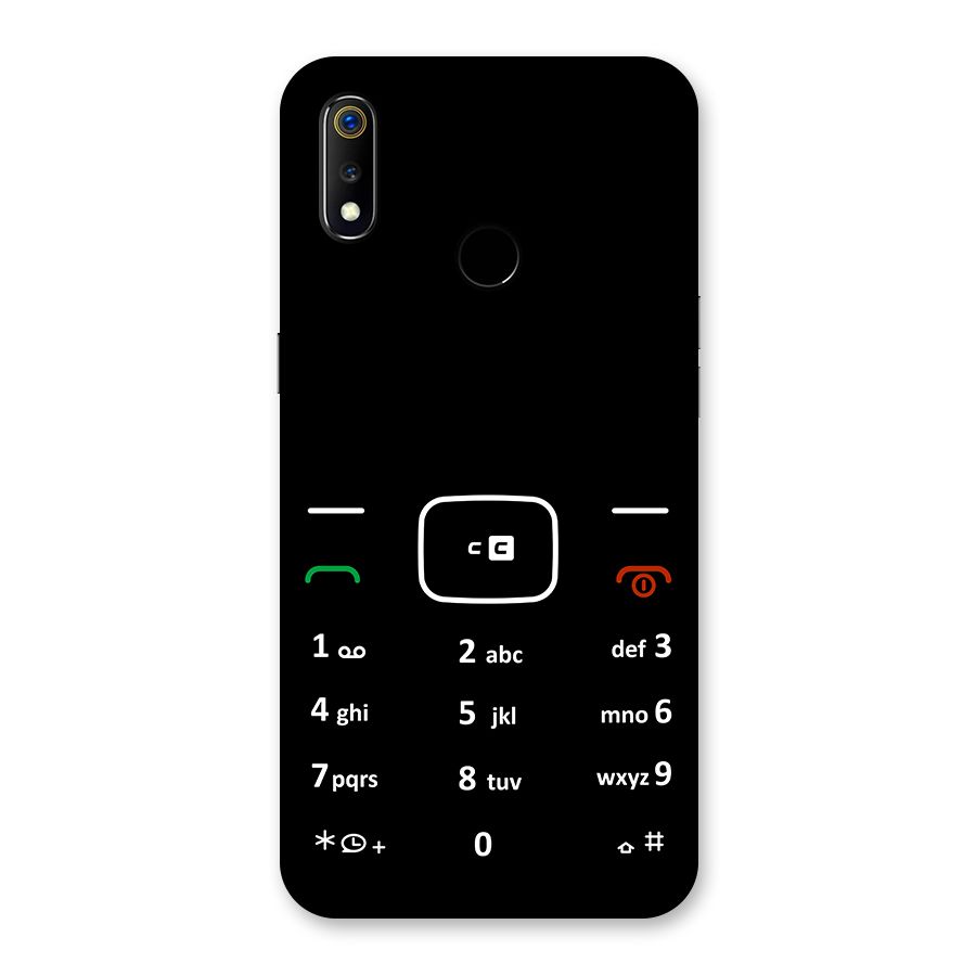 Vintage Smart Phone Back Case for Realme 3