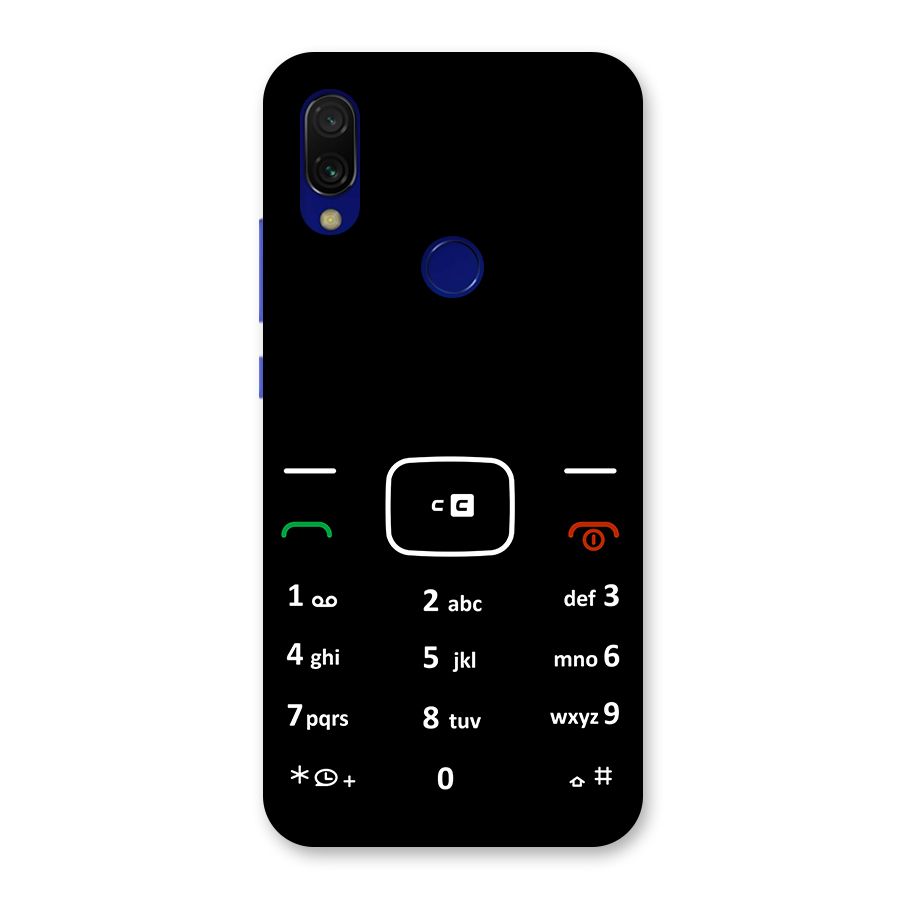 Vintage Smart Phone Back Case for Redmi 7
