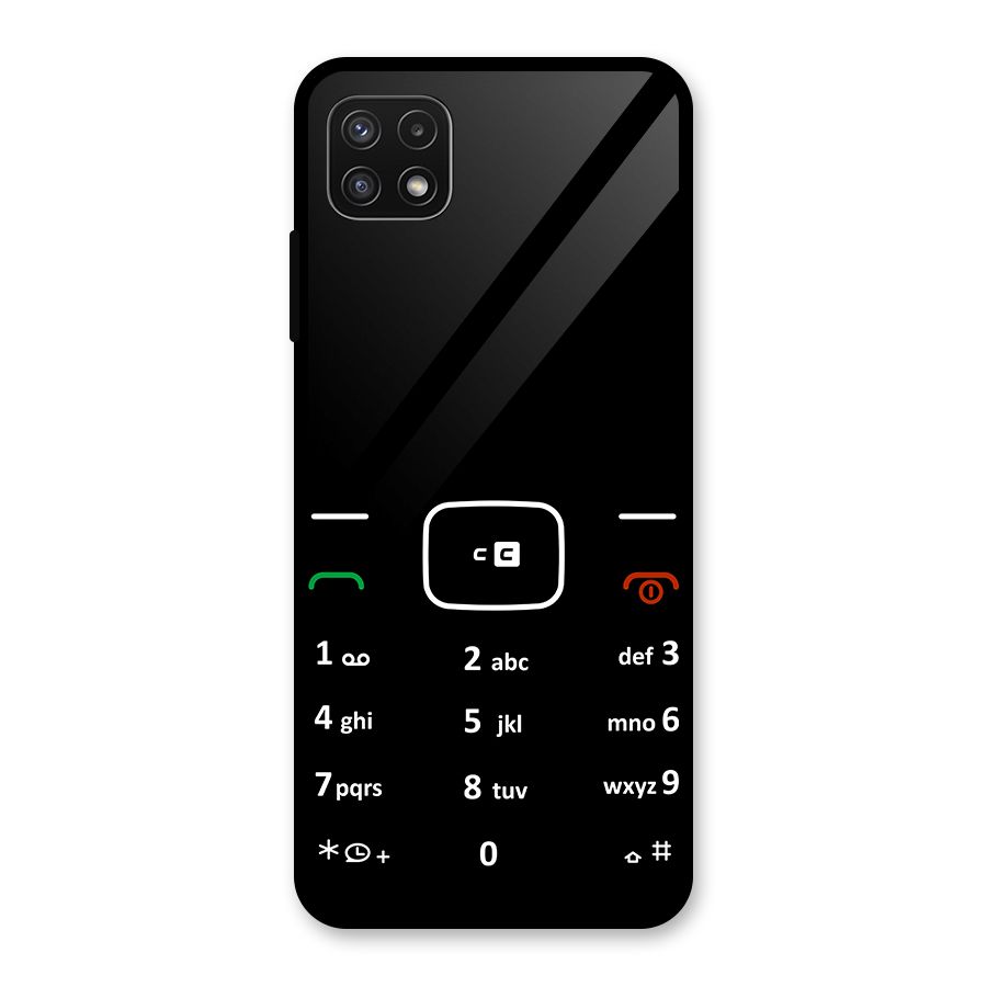 Vintage Smart Phone Glass Back Case for Galaxy A22 5G