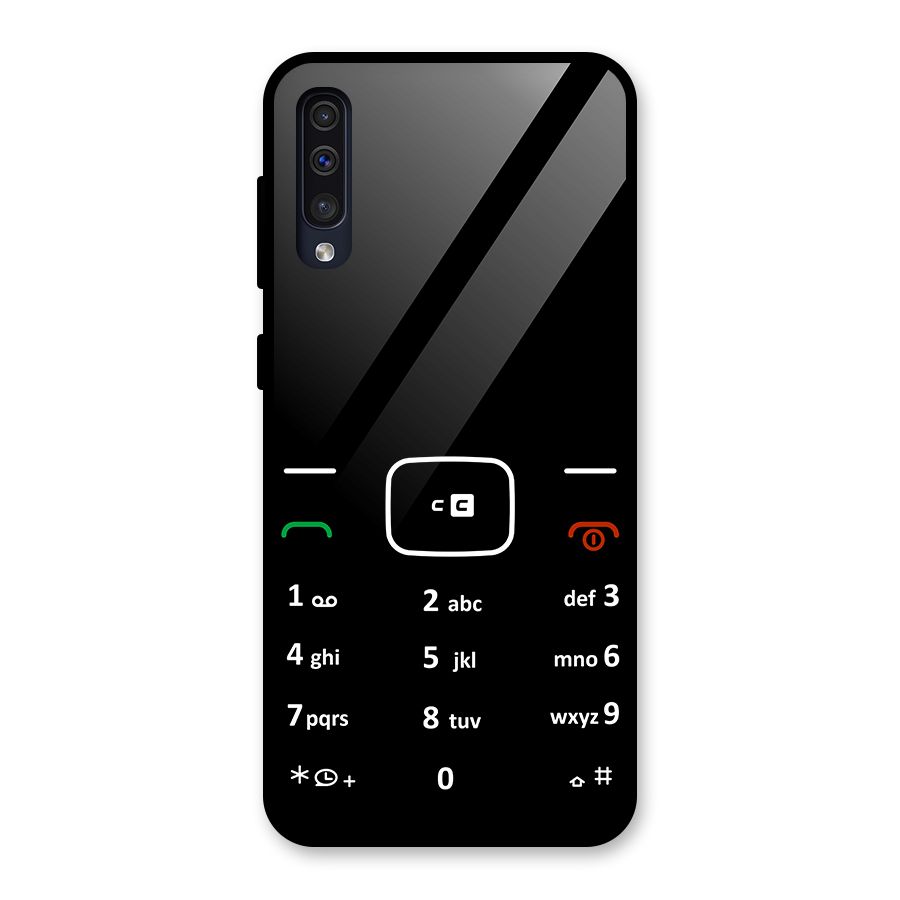 Vintage Smart Phone Glass Back Case for Galaxy A30s