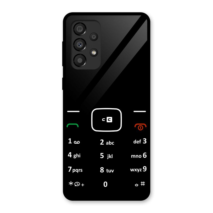 Vintage Smart Phone Glass Back Case for Galaxy A33 5G