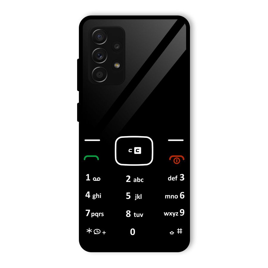 Vintage Smart Phone Glass Back Case for Galaxy A53 5G