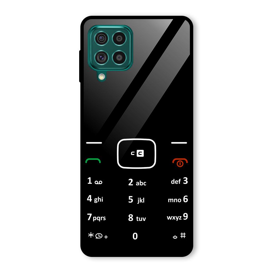 Vintage Smart Phone Glass Back Case for Galaxy F62