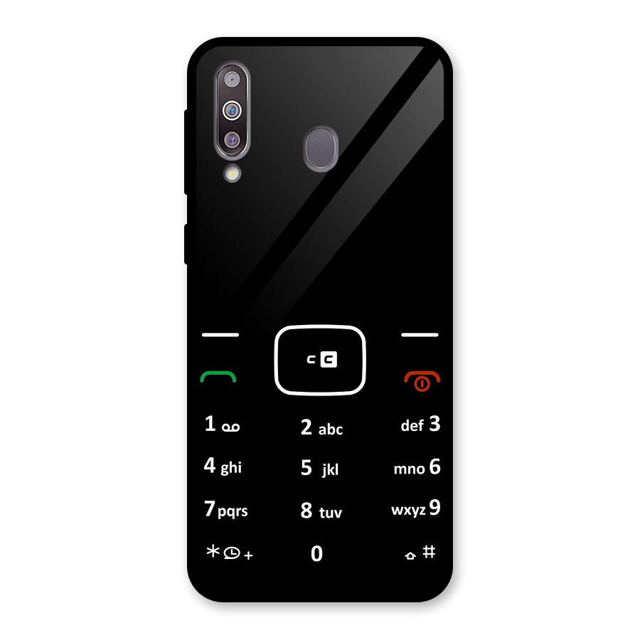 Vintage Smart Phone Glass Back Case for Galaxy M30